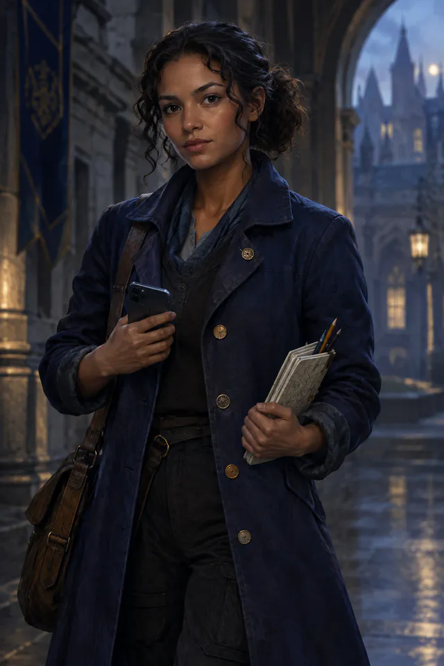 Mara Senn (The academy's resourceful information broker) from The Forbidden Coalition